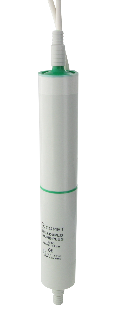S1850.77.21 Inline pump GEO-DUPLO-INLINE-PLUS with hosetail