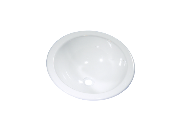 S8701.06.00 Wash-bowl oval white glossy