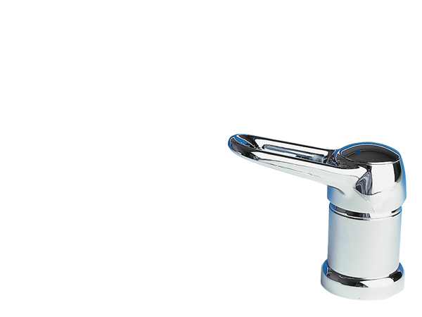 S4420.30.68 Single lever mixer DAUPHIN with G 3/8" under table for shower hose