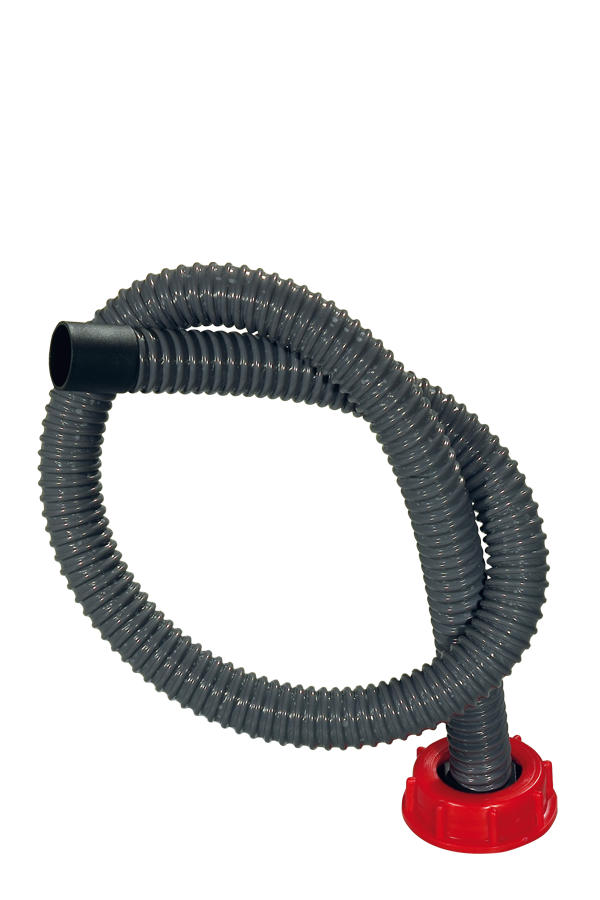 S8190.13.00 Wastewater cap with screw cap DIN 61 incl. 100 cm wastewaterhose